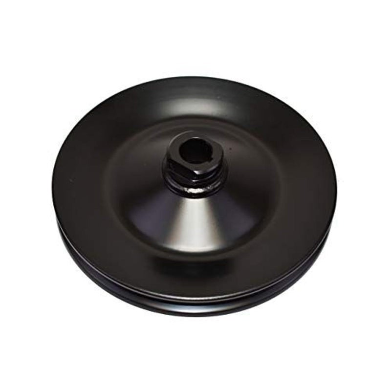 A-Team Performance Steel Keyway Power Steering Pump Pulley - Durable Steel Construction - Compatible With 1955-72 GM SBC/BBC & Ford SBF for GM Type 2 Power Steering Pump Pulley - Image 1